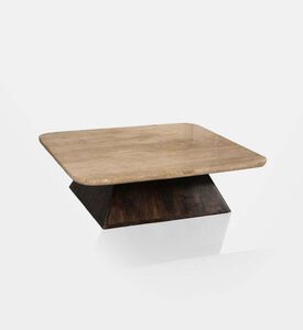 Home Deco and More Travis Mango Wood Coffee Table, Packshot View