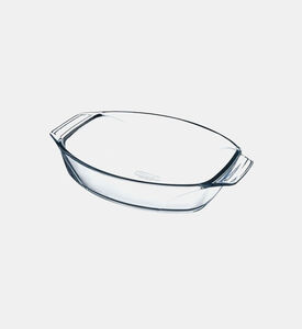Pyrex Irresistible Glass Oval Roaster 30x21 Cm, Transparent, 30x21-cm, Packshot View