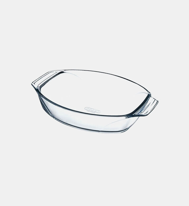 Pyrex Irresistible Glass Oval Roaster 30x21 Cm, Transparent, 30x21-cm, Packshot View