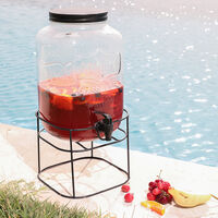 Glass Drink Dispenser