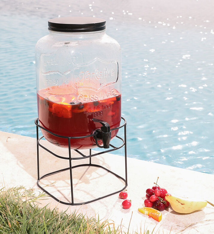Glass Drink Dispenser