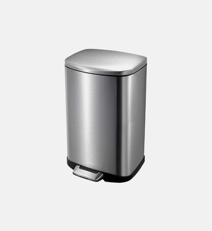 Eko Della Stainless Steel Pedal Bin - 12 L, Packshot View