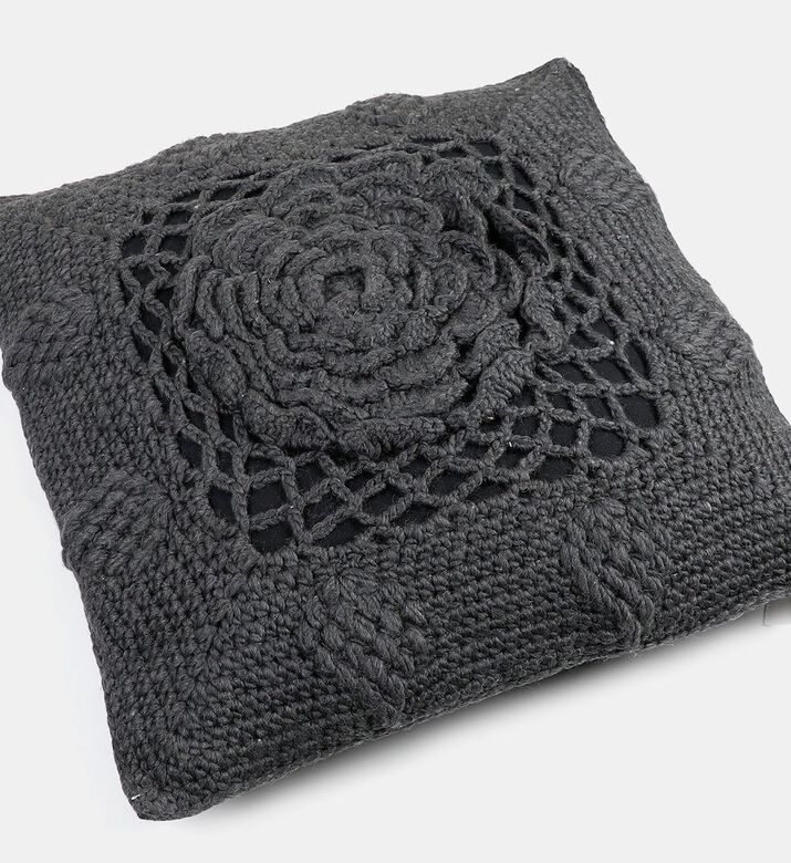 Home Deco and More Pansy Square-shaped Cushion, Packshot View