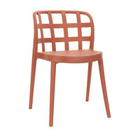 Plastic Square Back Chair