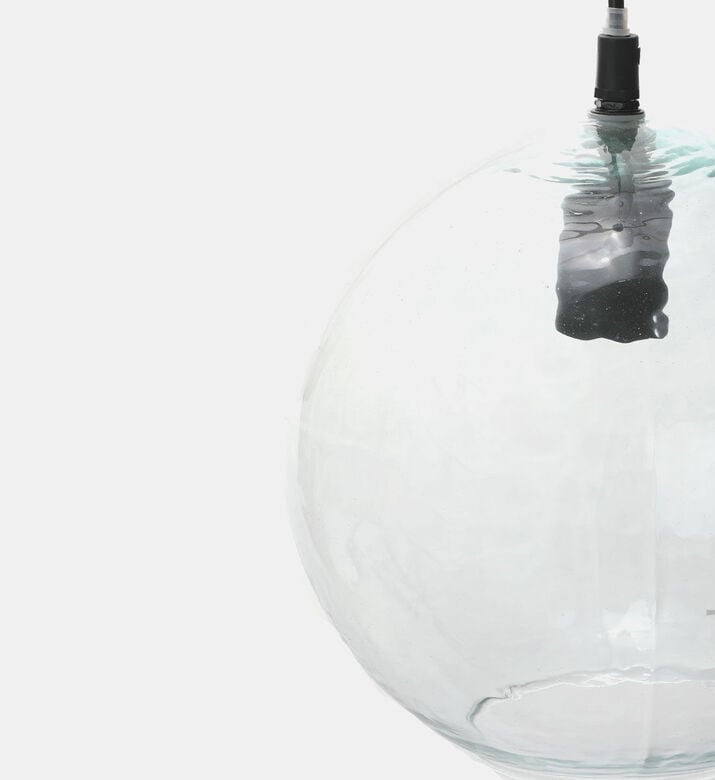 Home Deco and More Recycled Glass Globe Pendant Lamp, Packshot View