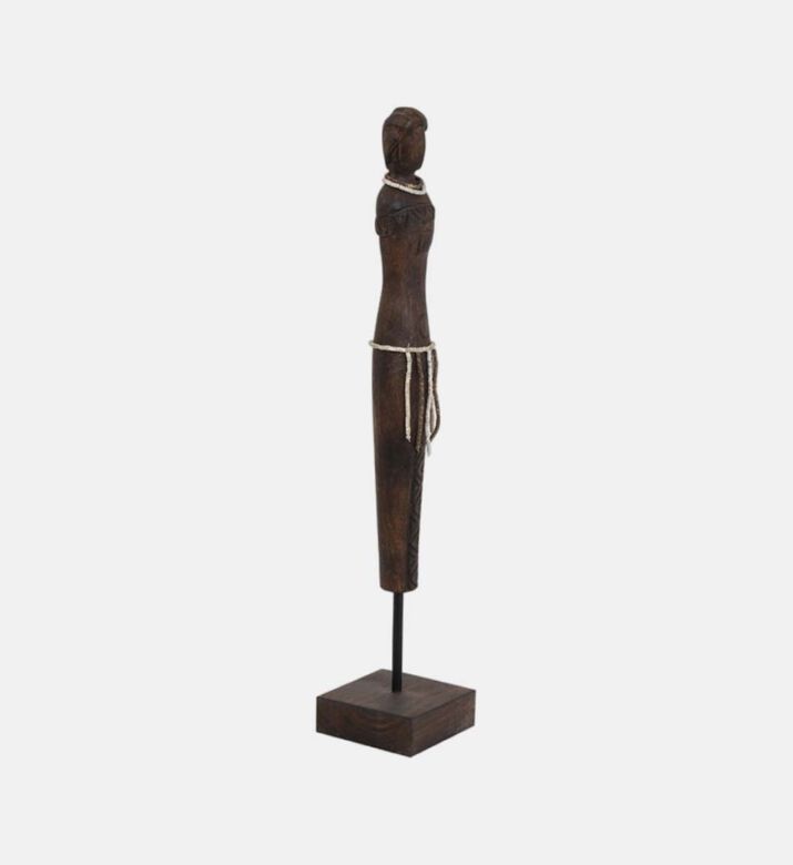 Amina Wooden Body Shaped Ornament