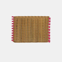 Placemat Straw With Tassels - 30 X 40 Cm