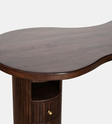 Pillar Mango Wood Writing Desk