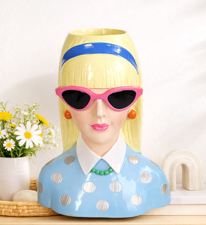 Kersten Fashion Lady Polyresin Mix Vase, Packshot View