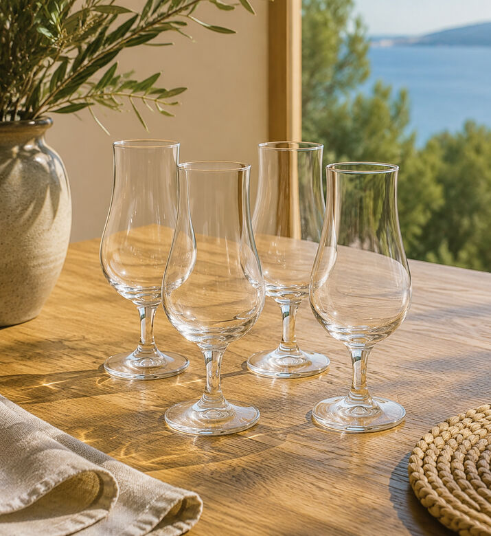 Home Deco and More Premium Beer Glass 4-piece Set, Packshot View