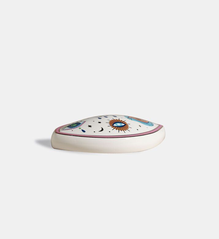 Home Deco and More Eye Arabesque Ceramic Wall Decoration, Packshot View