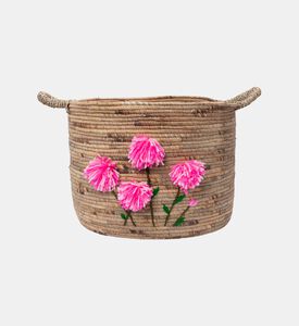 Seagrass Floral Basket