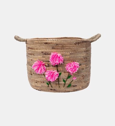 Seagrass Floral Basket