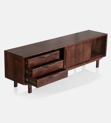 Macy Mango Wood Media Tv Unit