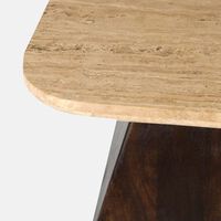 Travis Mango Wood Side Table