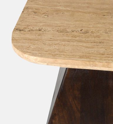 Travis Mango Wood Side Table