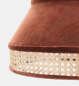 Velvet Cane Base Pendant Lamp