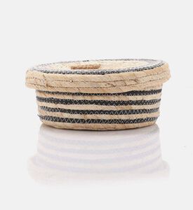 Straw Lidded Baskets