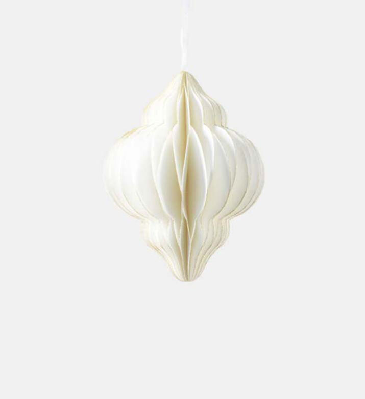 Glitter Paper Hanging Bauble Figure