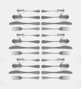 Stonewashed 24 Piece Cutlery Set