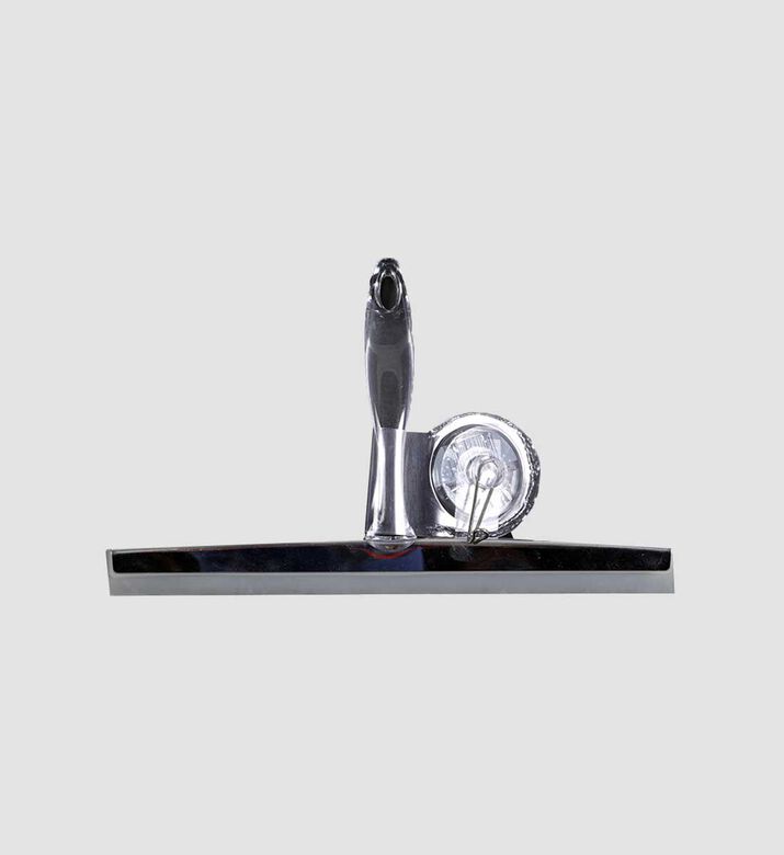 Home Deco and More Zia Stainless Steel Suction Wiper, Packshot View