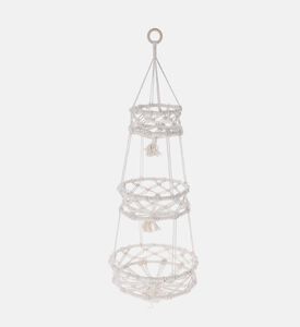 Home and Styling Cotton 3-layers Plant Holder, Packshot View