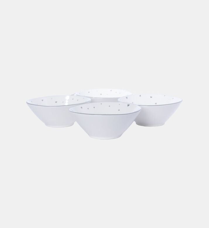 Home Deco and More Heart 4-piece Salad Bowl Set, Packshot View
