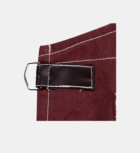 Excellent Houseware Cotton Cooking Apron, Indianred, 230x430x20-mm, Packshot View