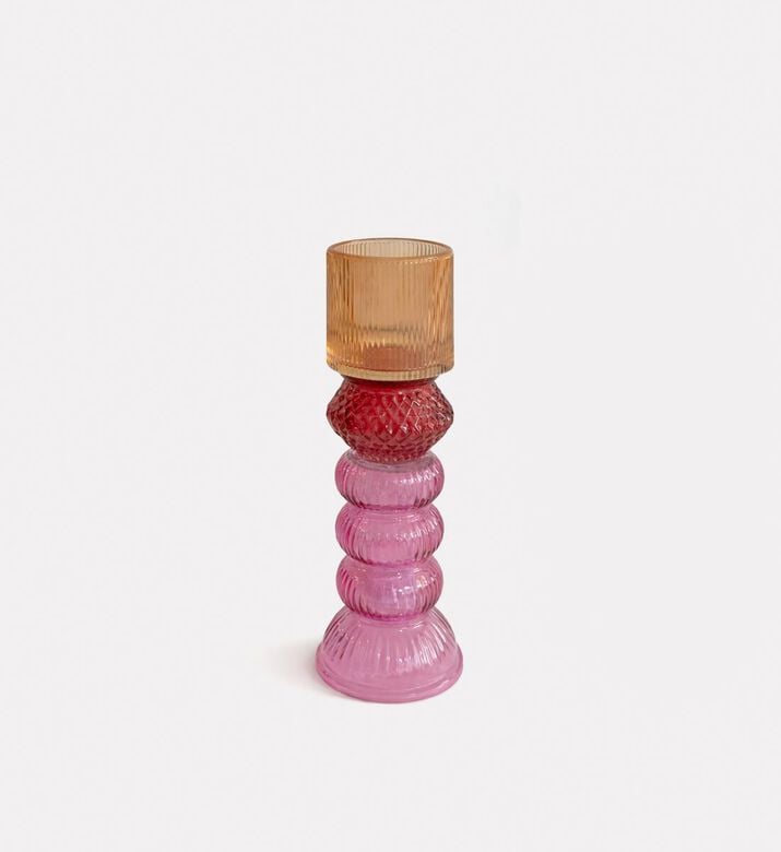 Home Deco and More Multi-colored Tealight Holder, Packshot View