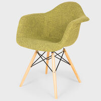 Wooden-legged Armchair