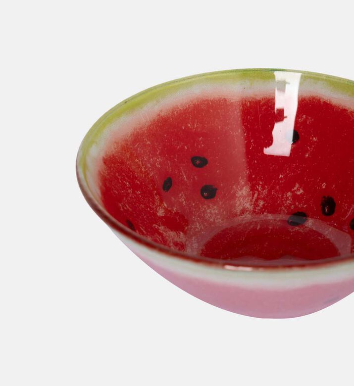 Watermelon Plastic Round Bowl