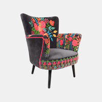 Lily Mango Wood Arm Chair