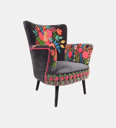 Lily Mango Wood Arm Chair