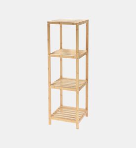 Bamboo 4-tier Storage Rack