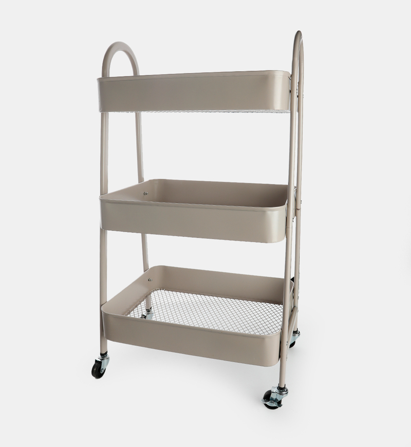 Powder Coating 3-layers Kitchen Trolley