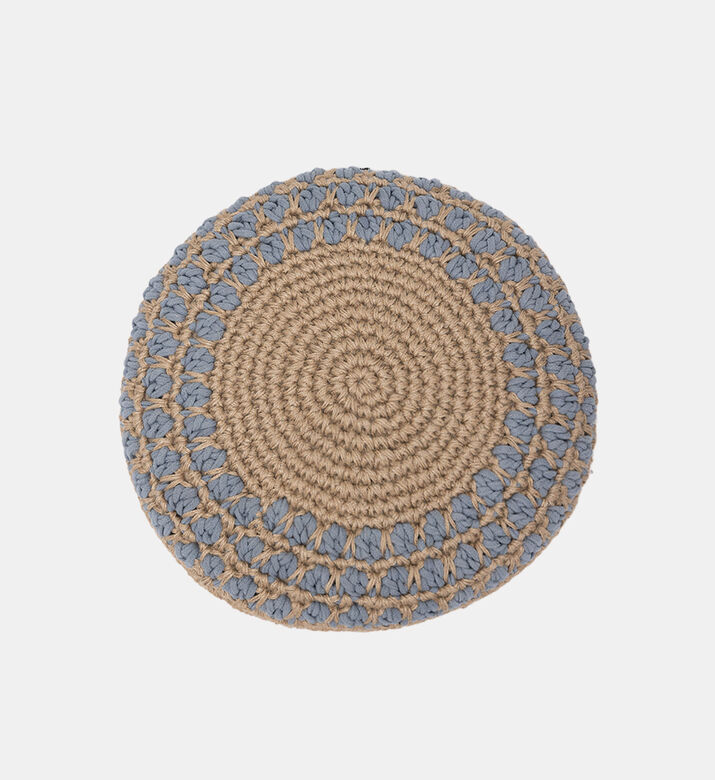 Jalsa Cotton Round Filled And Vaccumed Cushion