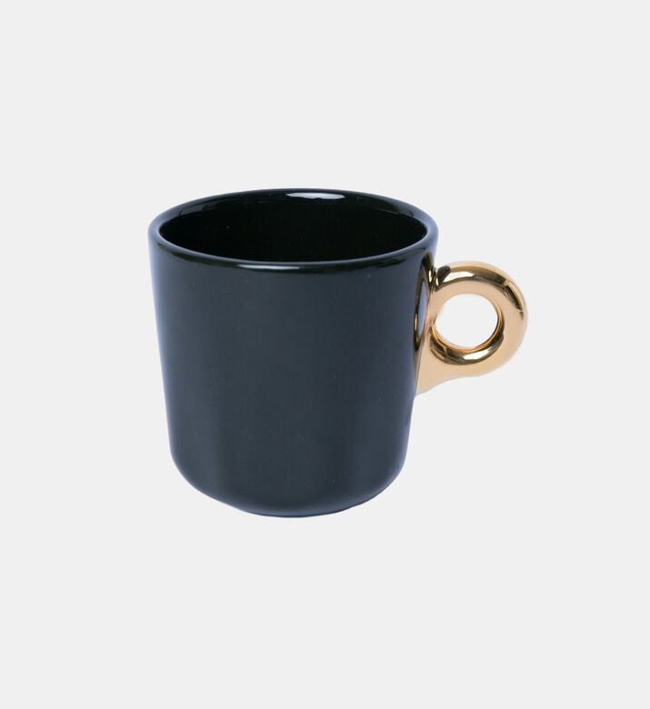 Porcelain Geometric Espresso Cup