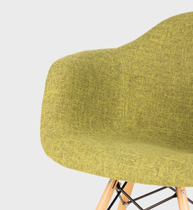 Home Deco and More Wooden-legged Armchair, Packshot View