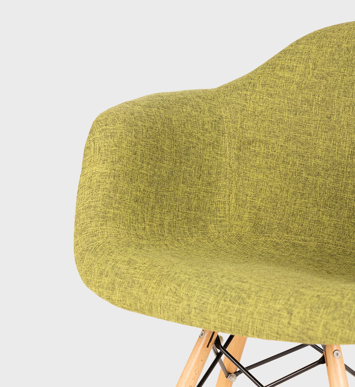 Home Deco and More Wooden-legged Armchair, Packshot View