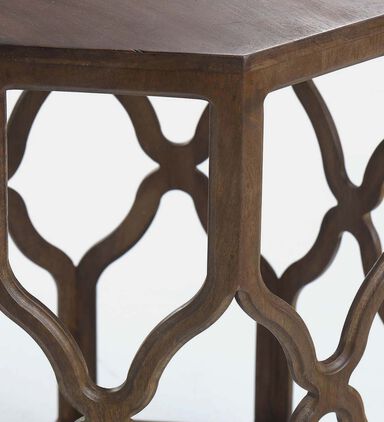 Octa Mango Wood Side Table