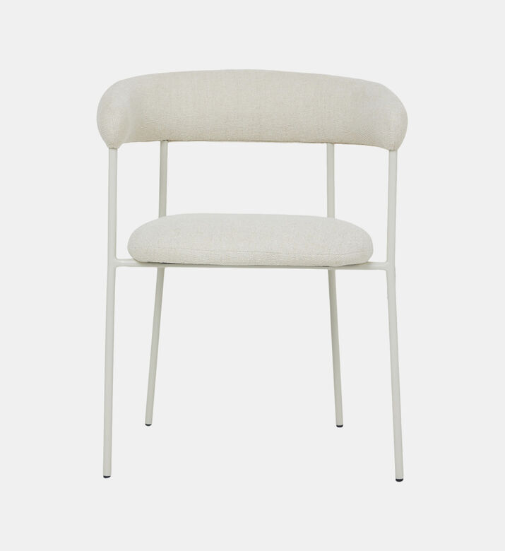 Plenti Boucle Fabric Dining Chair
