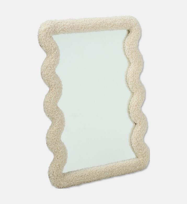 Home Deco and More Wavy Frame Rectangular Mirror, Packshot View