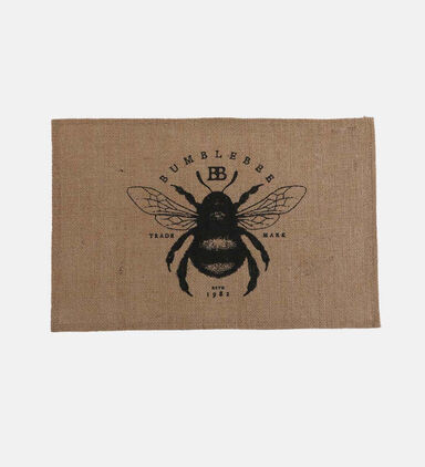 Bee Print Linen Placemat