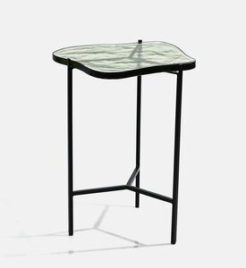 Nesty Glass Top Side Table 2-piece Set