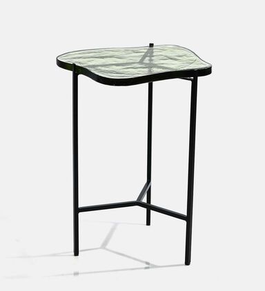 Nesty Glass Top Side Table 2-piece Set