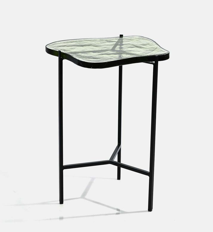 Nesty Glass Top Side Table 2-piece Set