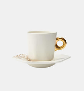 Porcelain Espresso Cup Saucer Set