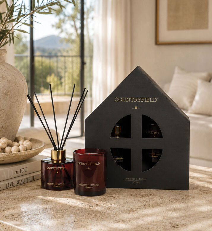Decostar Urban Diffuser Candle Giftbox, Blue, Packshot View