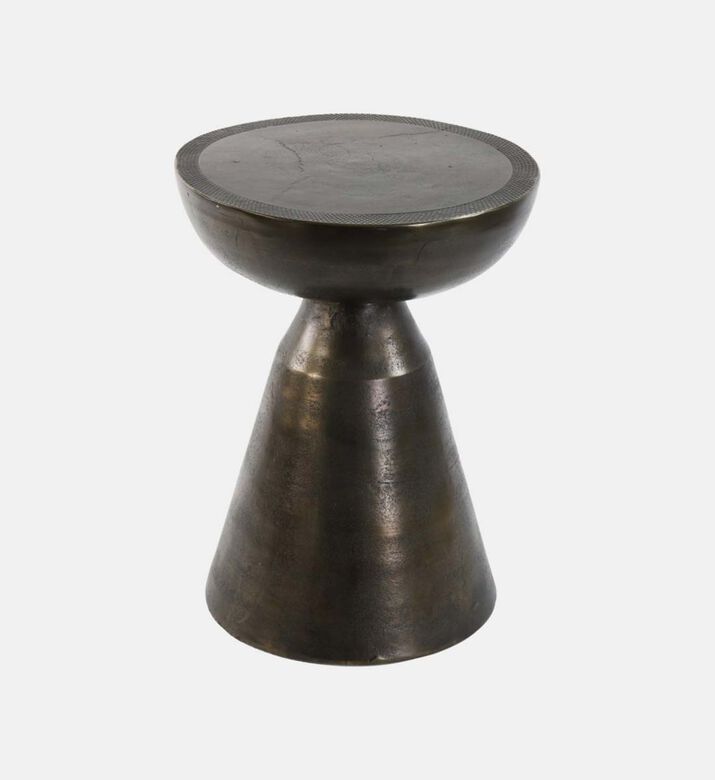 Pajsa Metal Bronze Finish Side Table