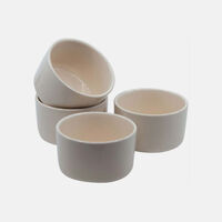 Scandi Stoneware Ramekin Set 10x6 Cm